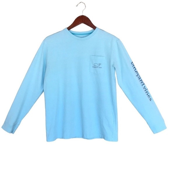 Vineyard Vines Long Sleeve Crewneck Whale Graphic T-shirt - Picture 2 of 9